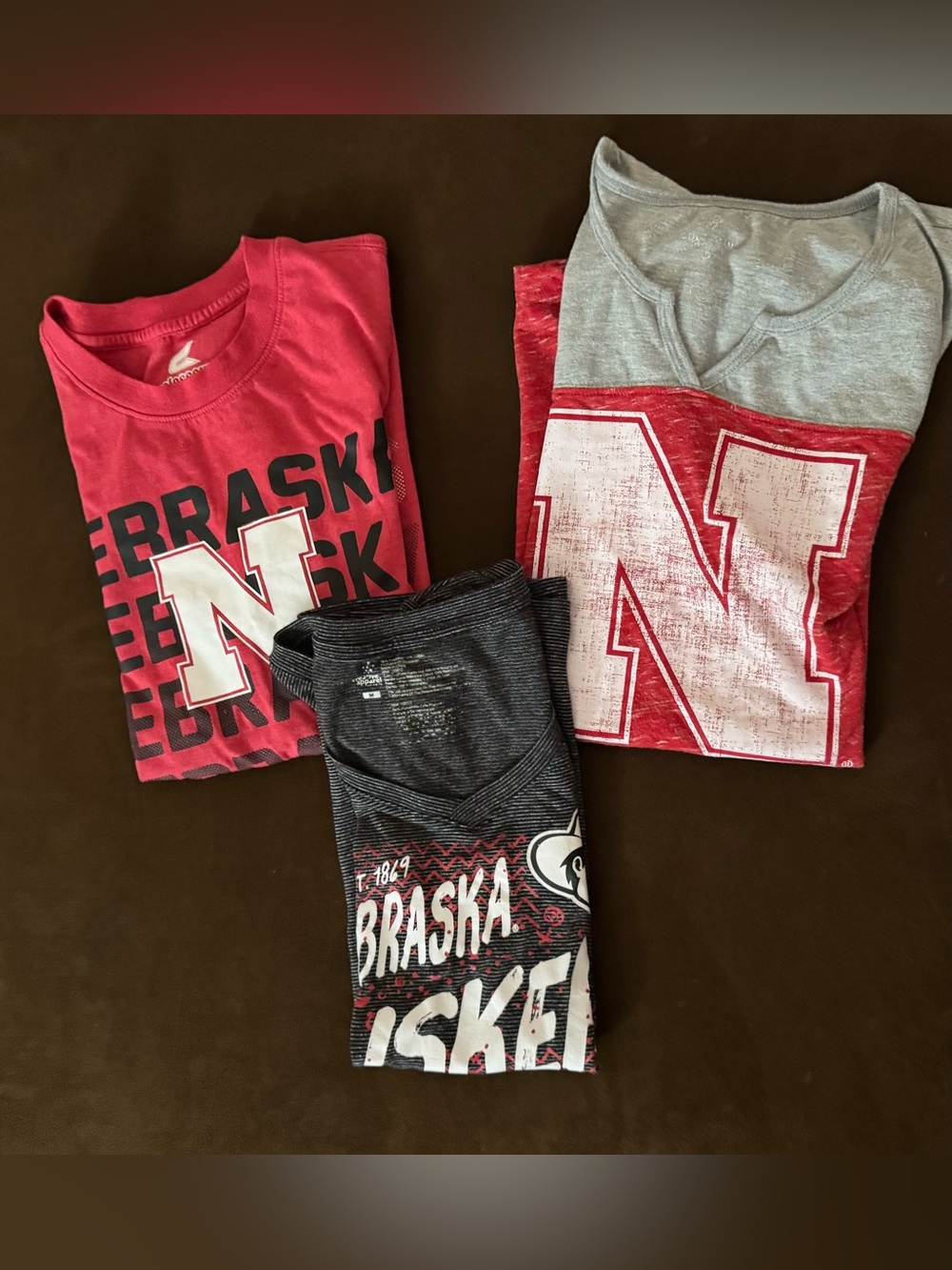 Lot vintage Nebraska Huskers Tees Women's